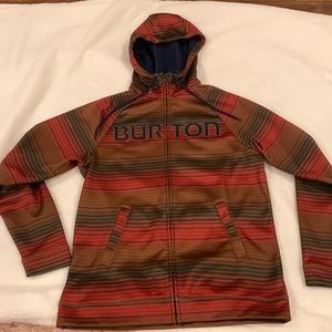 Mens Burton zip up ski fleece